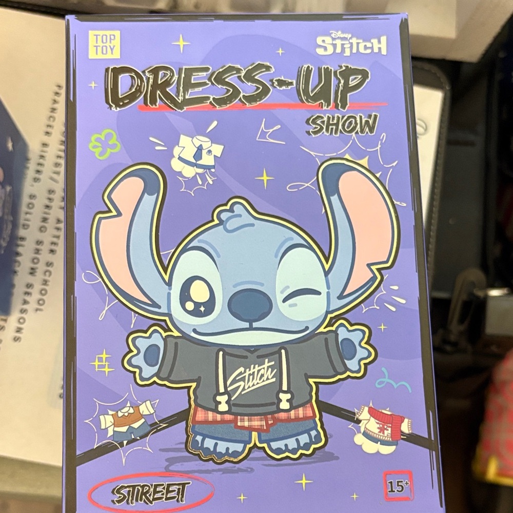 Disney Stitch Dress-Up Show in Blue and Pink